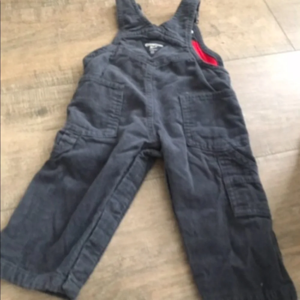 5/$25 OshKosh Corduroy Overall | Retro | Pants | Gray